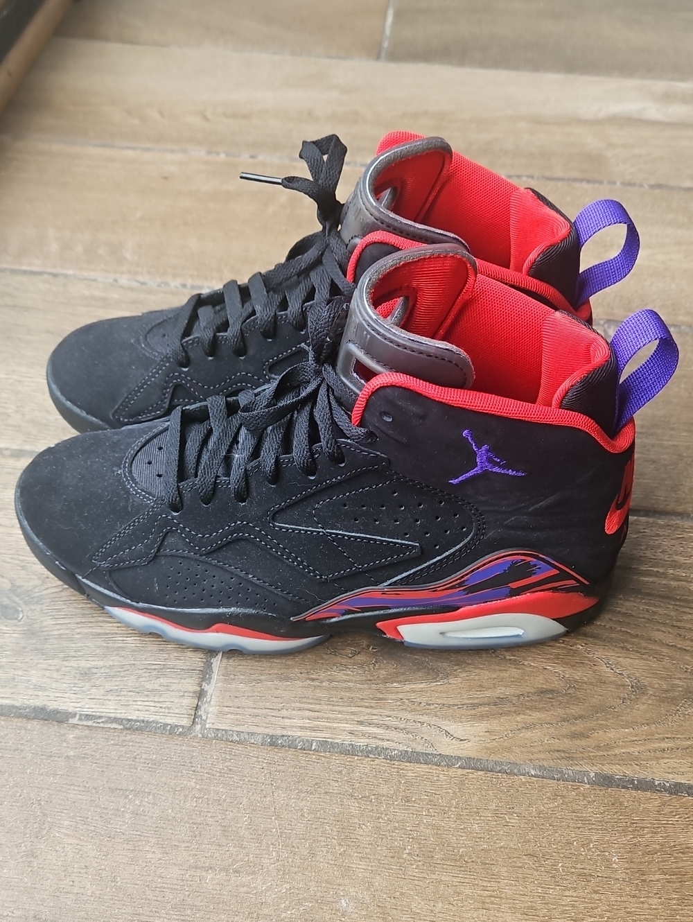 NIKE AIR JORDAN MVP RAPTORS HIGH TOPS